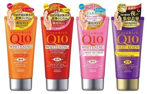 Kem dưỡng da tay Kose Coen Rich Q10 Nhật Bản
