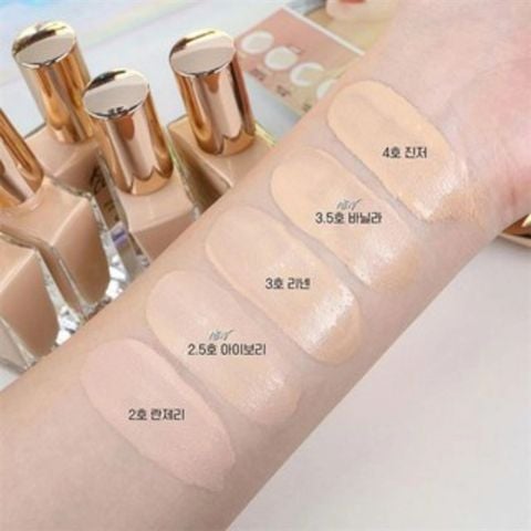 Kem Nền Bóng Mượt Clio Kill Cover Glow Foundation Spf50+ Pa++++ 38G (Tặng Kèm Cọ)