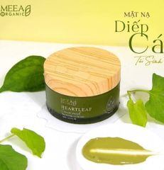 MASK DIẾP CÁ TÁI SINH MEEA ORGANIC HEARTLEAF 120G
