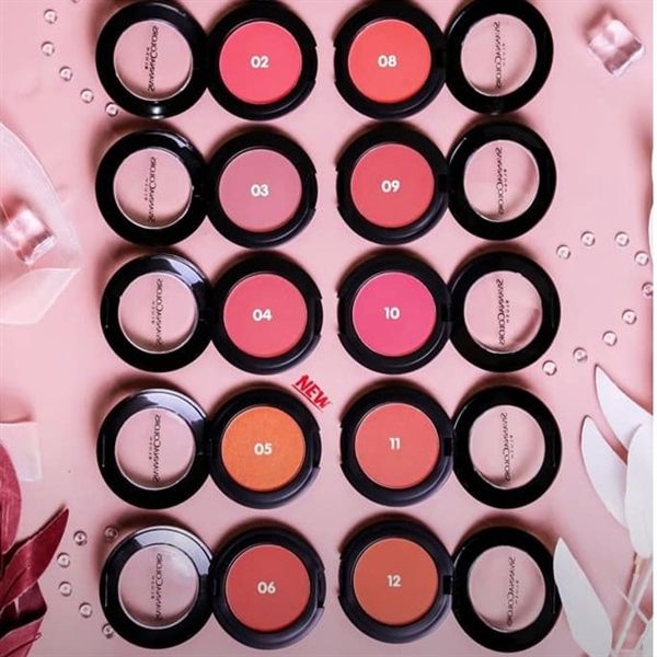 Phấn Má Hồng tròn Sivanna Colors Blusher #09