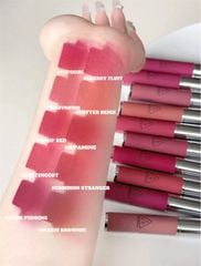 Son Kem Lì, Mịn Mượt Môi 3CE Hazy Lip Clay #warm brownie