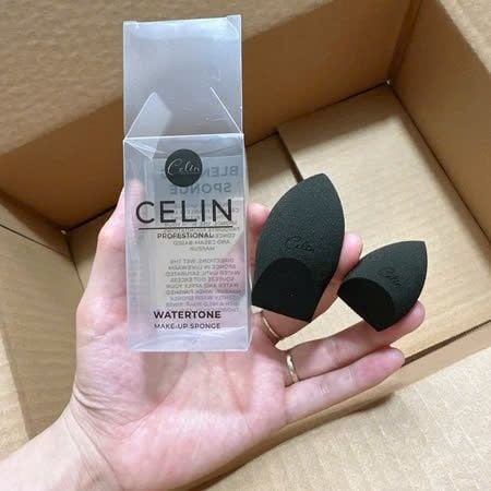 Bông mút tán nền Celin Water Tone -đen