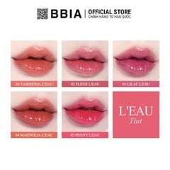Son Tint Bóng Thuần Chay BBIA Gardenia Leau Tint #05 peony hồng lạnh
