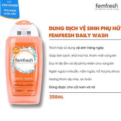 Dung dịch vệ sinh FEMFESH 250ml ANh quốc * 250ml