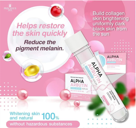 Ống Serum Kích Trắng Da Alpha Arbutin Collagen Super Brightening Body