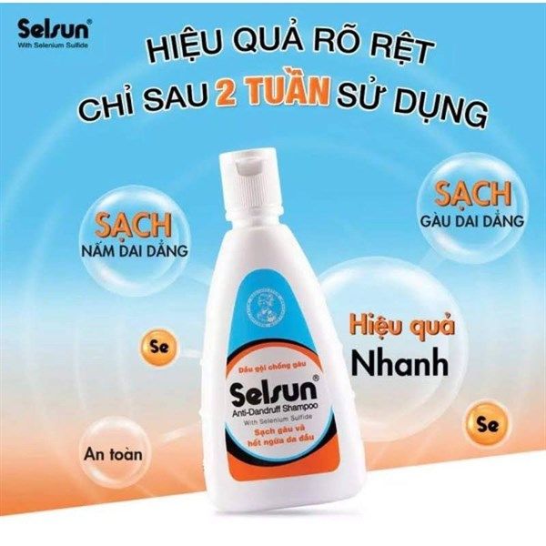 Dầu Gội Selsun Ngừa Gàu Và Ngứa 1% Selenium Sulfide 100ml