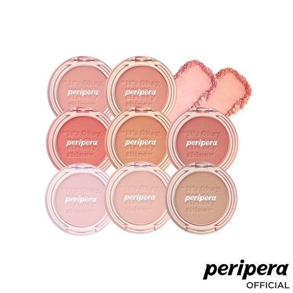 PHẤN MÁ HỒNG PERIPERA PURE BLUSHED SUNSHINE CHEEk #26