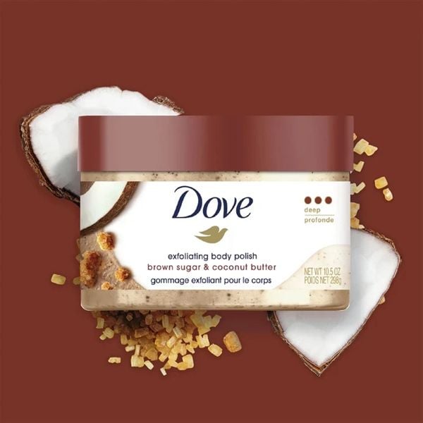 Tẩy da chết dove đường đen