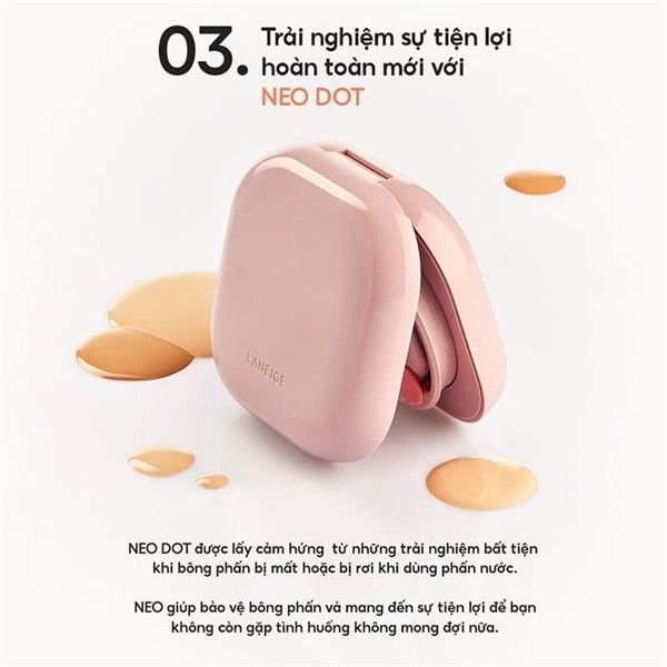 [Kèm Lõi] Phấn Nước Dưỡng Ẩm Cho Lớp Nền Căng Bóng Laneige Neo Cushion Glow SPF 46 PA++ #23N1