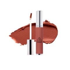 Son Kem Lì, Mịn Mượt Môi 3CE Hazy Lip Clay #warm brownie