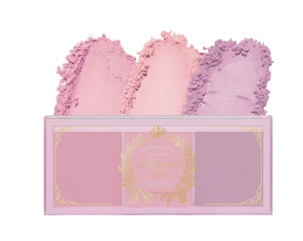 Phấn Má Hồng 3 Ô Màu I'm meme Afternoon Tea Blusher Palette #02-fruit flavor