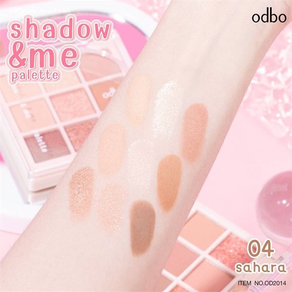Phấn mắt 9ô Odbo Shadow & me pallete #04
