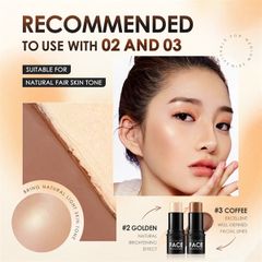 Thỏi Kem Bắt Sáng Và Tạo Khối Focallure 6g