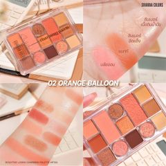 Phấn mắt 13ô Sivanna Colors Sculpted Looks Charming Palette #02