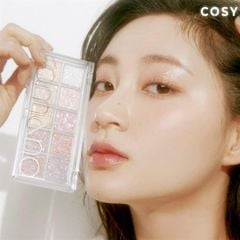 Bảng Phấn Mắt 10 Ô nhũ Lấp Lánh Romand Better Than Eye Palette #00