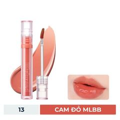 Son Tint Lilybyred Glassy Layer Fixing M13 Lychee Coin -hồng cam