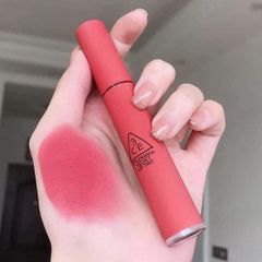 Son kem lì 3ce velvet lip tint pink break -hồng đào