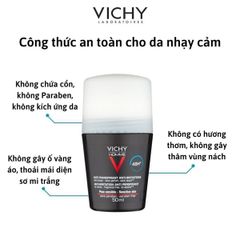 LĂN KHỬ MÙI KIỀM MỒ HÔI VÀ KHỬ MÙI CƠ THỂ HIỆU QUẢ VICHY #xanh