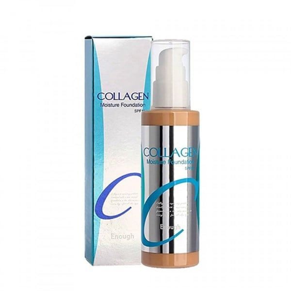 Kem Nền Collagen Căng Bóng Da Chống Nắng ENOUGH Collagen Moisture Foundation SPF15