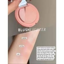 [MẪU MỚI] Phấn má hồng & Highlight 3CE Blushlighter #beige hour