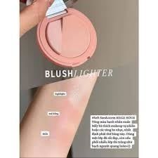 [MẪU MỚI] Phấn má hồng & Highlight 3CE Blushlighter #beige hour