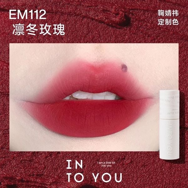 Son kem lì Into you shero Super matte lip & cheek mud 2g EM112