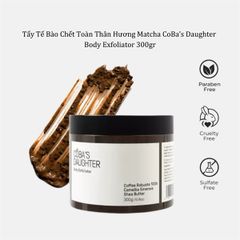 Tẩy Tế Bào Chết Toàn Thân Hương Matcha CoBa’s Daughter Body Exfoliator 300gr