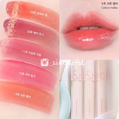 Son tint bóng Romand Dewyful Water Tint #09 cotton melba