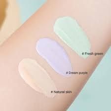 Kem Lót Trang Điểm Kiềm Dầu,Che mụn đỏ Zeesea Multi-Effect Makeup Primer 30g-xanh