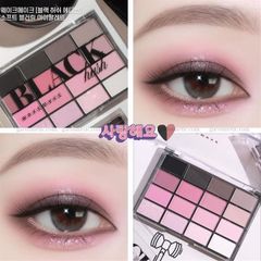 BẢNG MẮT WAKEMAKE SOFT BLURRING EYE 16Ô- #16 BLACK HUSH