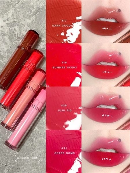 [mẫu mới ] Son Tint Lì Romand Juicy Lasting Tint #22