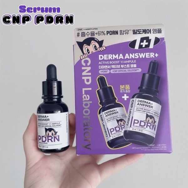 Serum Dưỡng Sáng Da CNP PDRN Derma Answer Active Boost Ampule 30ml