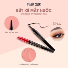 Bút dạ kẻ mắt Thái Lan Sivanna Colors Professional Xpress Eyeliner