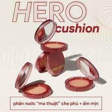 Phấn Nước Aprilskin Hero Cushion tặng kèm Lõi Refill 12g #22 pink beige