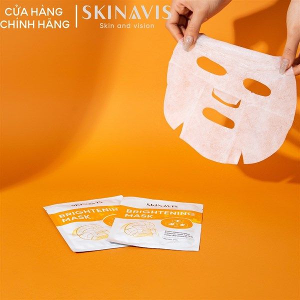 ￼Mặt nạ mặt sáng da Skinavis Dược Mỹ Phẩm