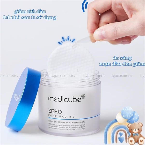 Toner Không Lỗ Chân Lông ZERO PORE PAD 70 miếng