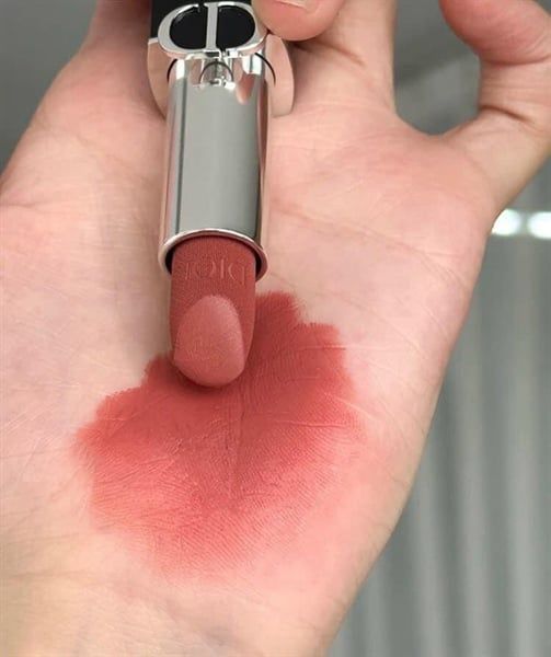 Son Thỏi Dior Rouge Couture Colour Lipstick Floral Lip Care Long Wear #217 mini-fullbox