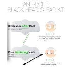Set mặt nạ làm sạch mụn đầu đen CNP Laboratory Anti-Pore Black Head Clear Kit