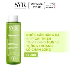 Toner SVR Sebiaclear Dành Cho Da Dầu, Mụn 150ml