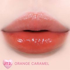 Son tint bóng Thuần Chay Foif By Merzy juicy fit tint #JT2 cam nude