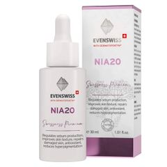 Serum sáng da, se khít lỗ chân lông Evenswiss Nia 20% 30ml