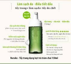 Tẩy Trang Tràm Trà Dạng Bọt Naruko Cho Da Dầu Mụn