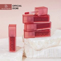 Son Kem Lì Black Rouge Double Layer Over Velvet #DL04 Chili layer