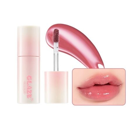 BLACK ROUGE Son Bóng Black Rouge Chewy Lip Glaze 3.5g #GZ03