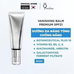 Kem dưỡng da nâng tone 9 Wishes Vanishing Balm Premium SPF21 50ml