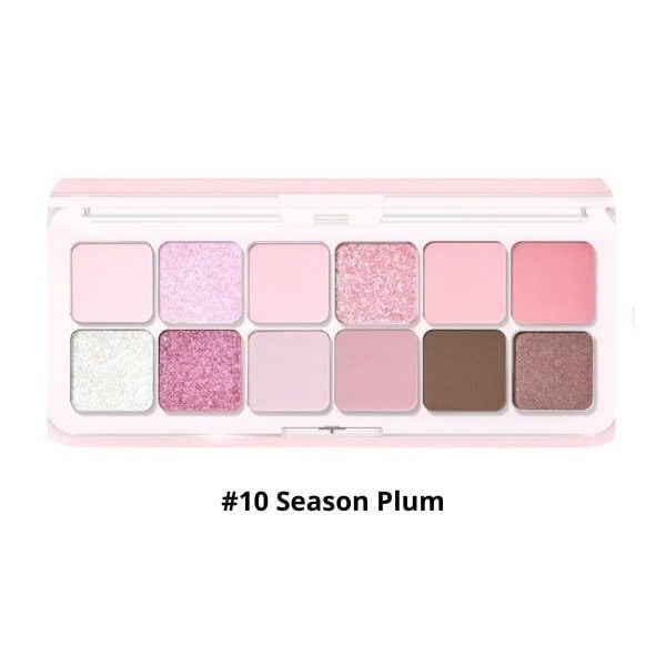 Phấn mắt Clio pro eye palette air #10 season plum