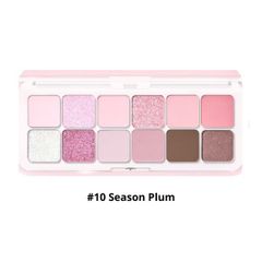 Phấn mắt Clio pro eye palette air #10 season plum