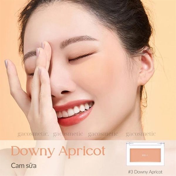 phấn má hồng BBIA ready to wear powder cheek #03 appricot