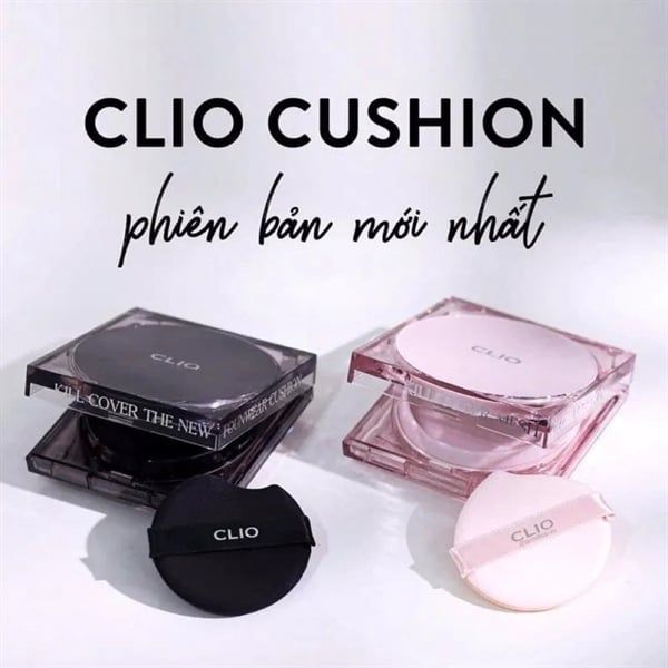 Phấn Nước Clio Kill Cover the new power Cushion SPF50+ PA++++ 15g