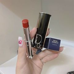 SON DIOR ADDICT HYDRATING SHINE LIPSTICK #8-đỏ cam minisize 1,6g full box